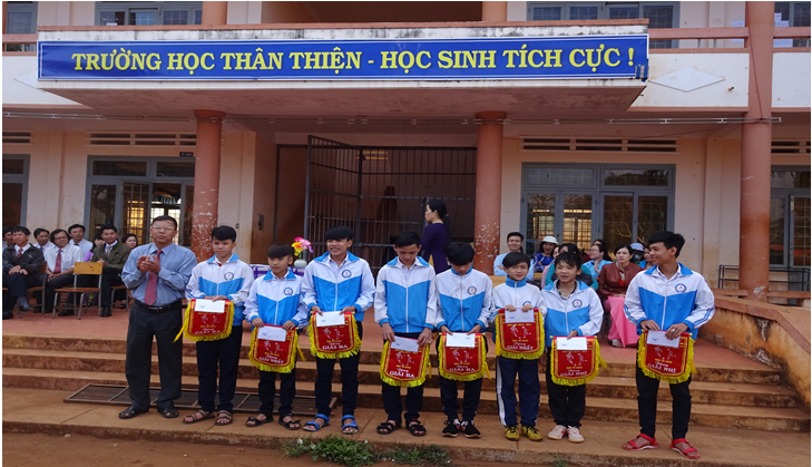 Trường THCS Phú Lộc Bế mạc giải Bóng đá Mini lần thứ I